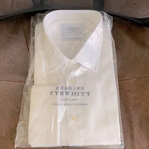 Charles Tyrwhitt Twill Non-iron Slim Fit Shirt